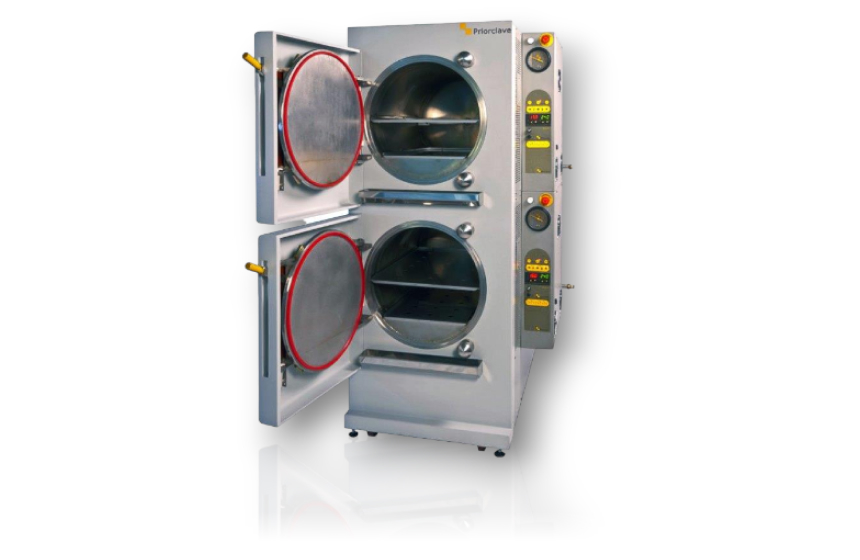 Dual 150L Front Loading Chambers Electrically Heated Autoclave - Neutec