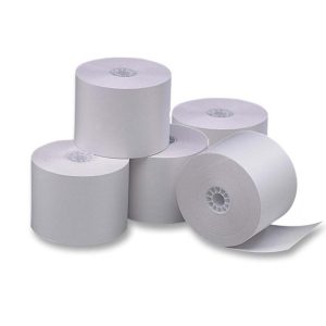 Paper rolls for protocol printer (set of 5 rolls)