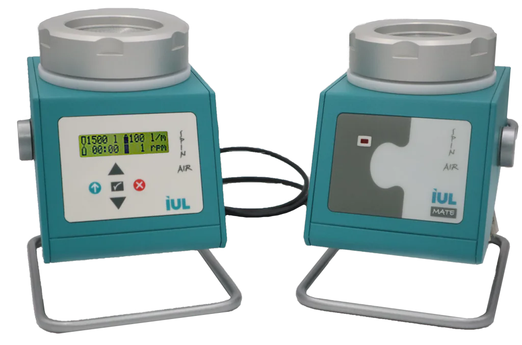 Spin Air connected to Spin Air Mate